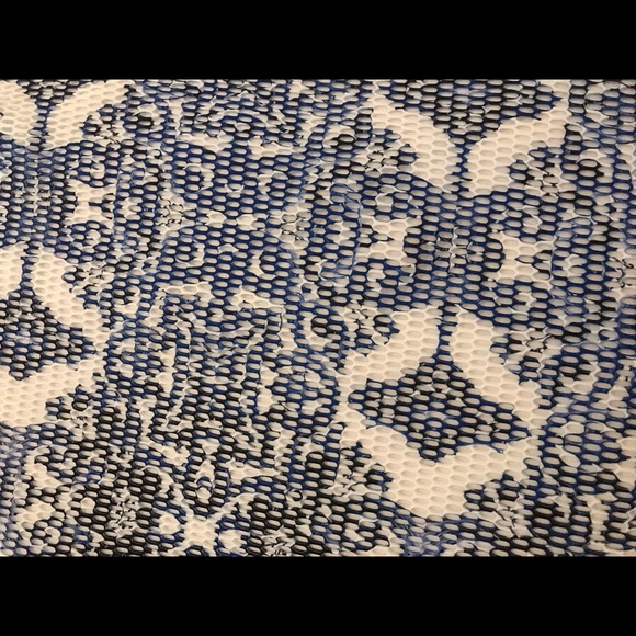 Tribal Femme • Mesh Shift Dress Mini Boat Neck • Sz L - Picture 4 of 10